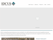 Tablet Screenshot of idcus.com
